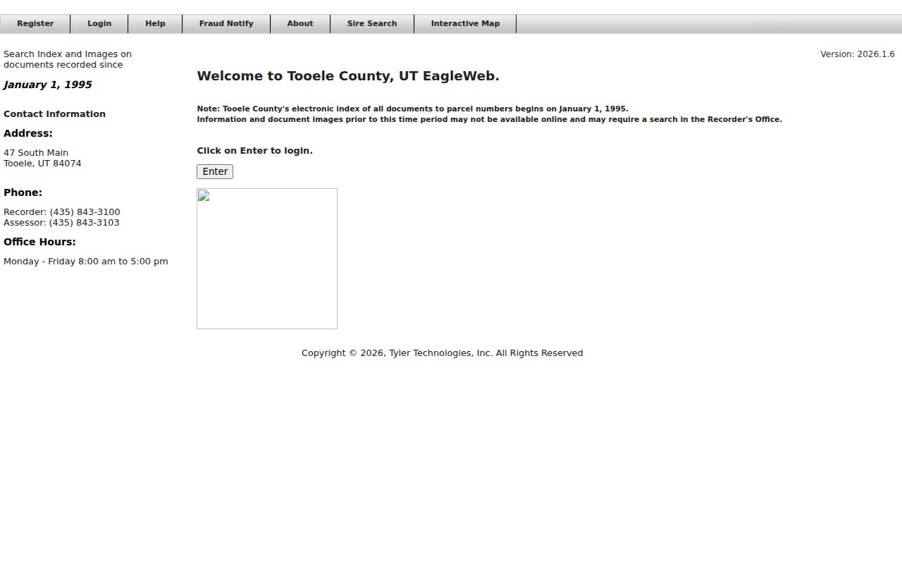 Tooele people search through the county EagleWeb records portal