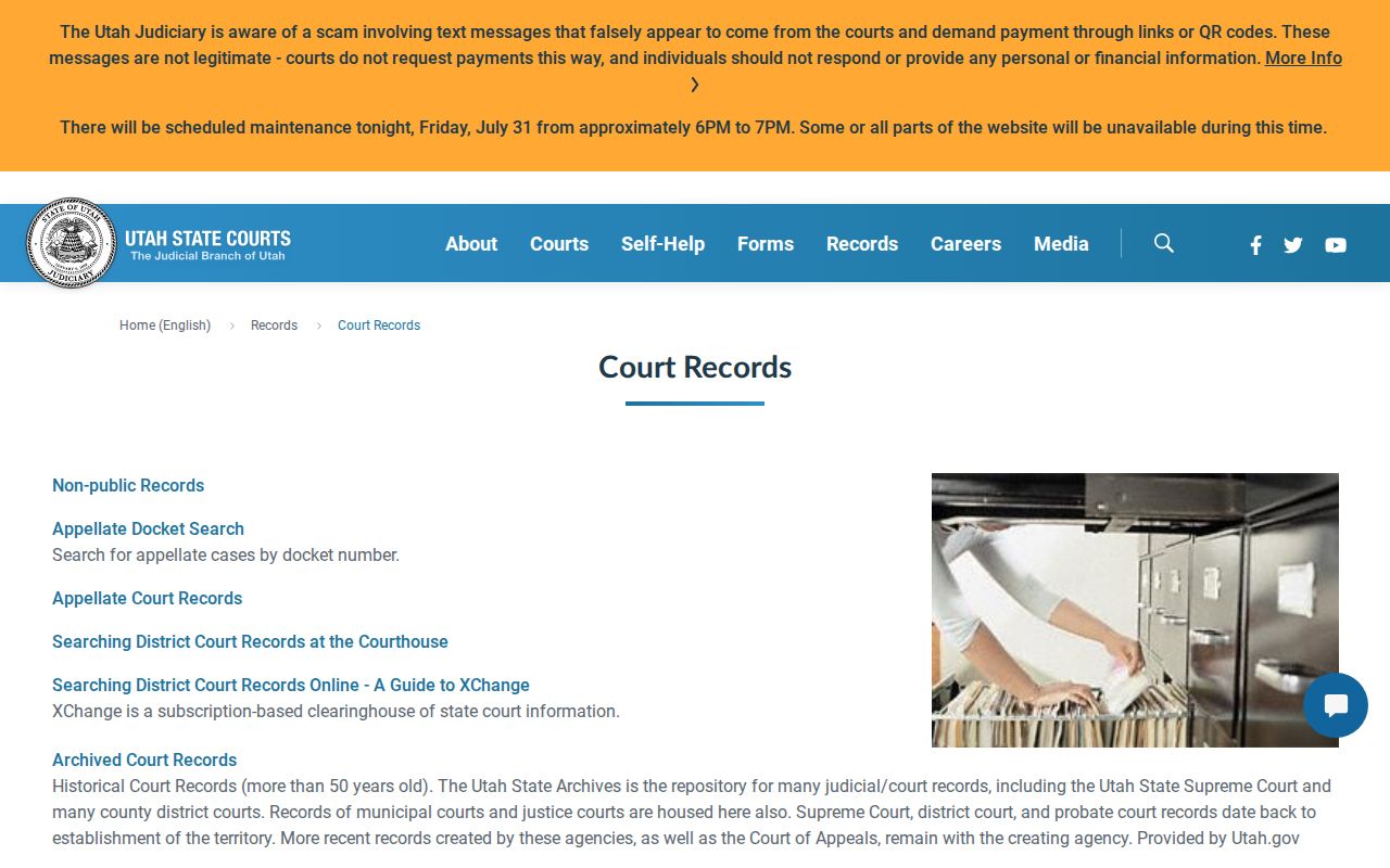 Tooele people search choices for Utah court records