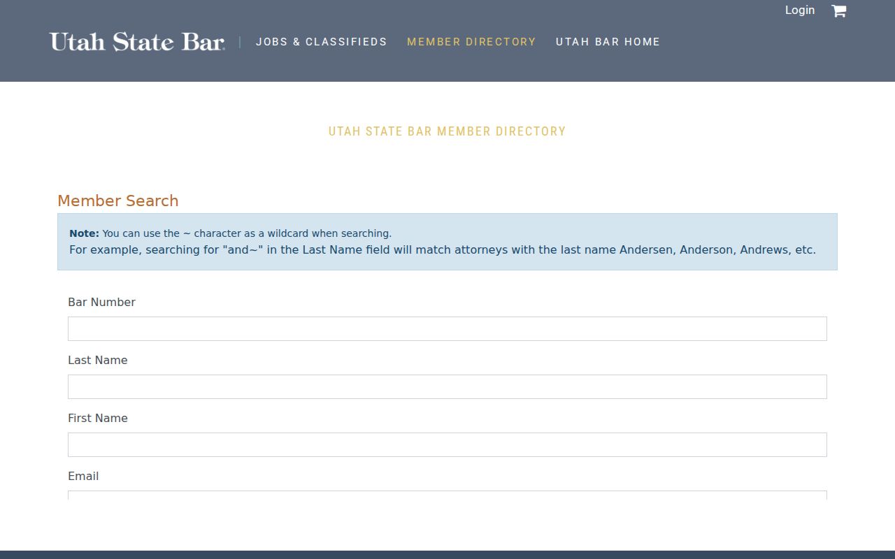 Tooele people directories Utah attorney member lookup